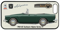 Sunbeam Alpine Series IV 1964-65 Phone Cover Horizontal